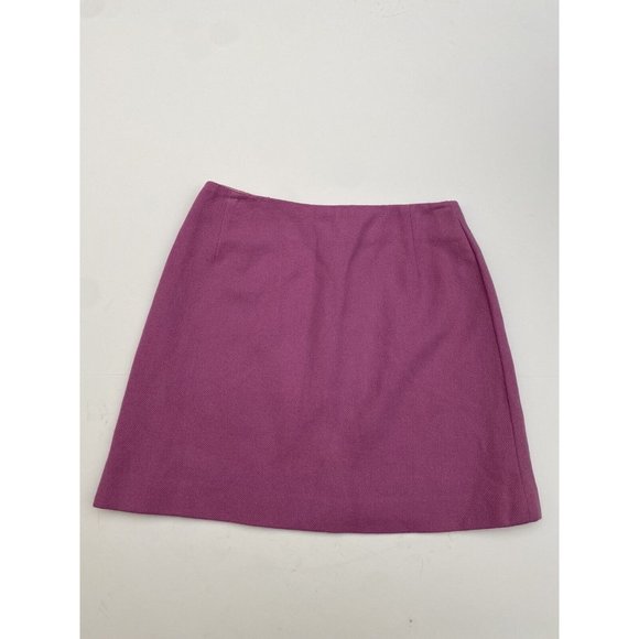 Vintage Garland Downy Spun Rose-colored Mini Skirt 26" Waist Size 8 - Picture 1 of 11